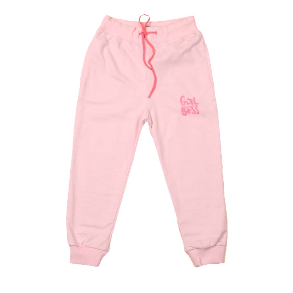 Girl Boss Terry Pajama For Girls - Pink