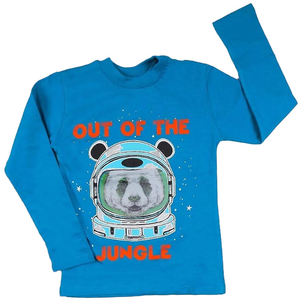 Jungle T-Shirt For Boys - Blue