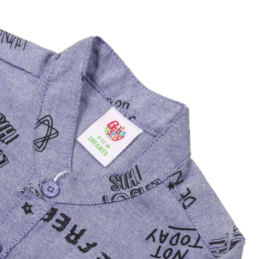 Be Kind Casual Shirt For Boys - Blue