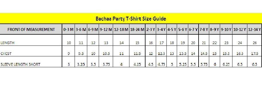 Summer T-Shirt For Girls - White/Orange