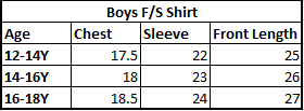 Teens Boys Hooded T-Shirt Just Be Ready - B. White