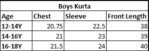 Teens Boys Cotton Styling Kurta  - Aqua Green