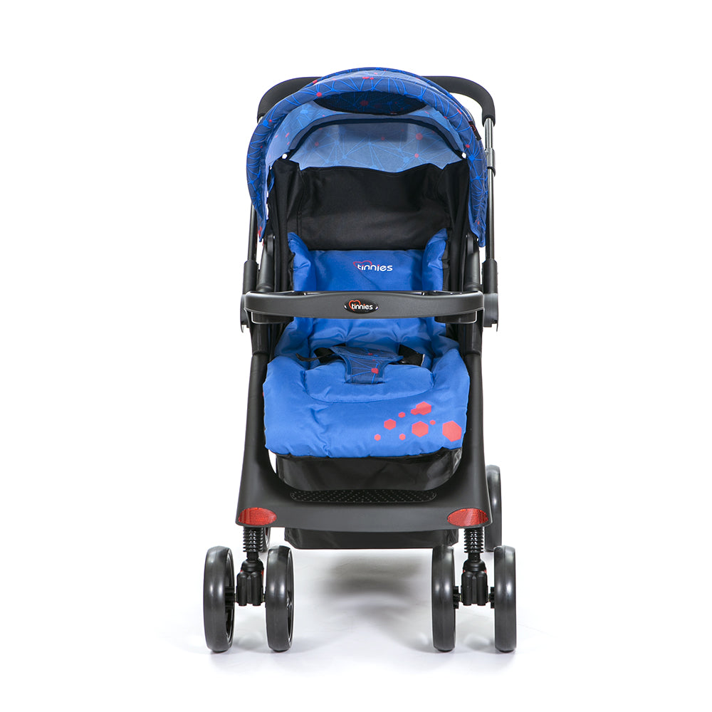 Tinnies Baby Stroller Revers Handle Royal Blue C-18D