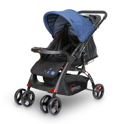 Tinnies Baby Stroller Reversible Handle C-18D E-C BLACK