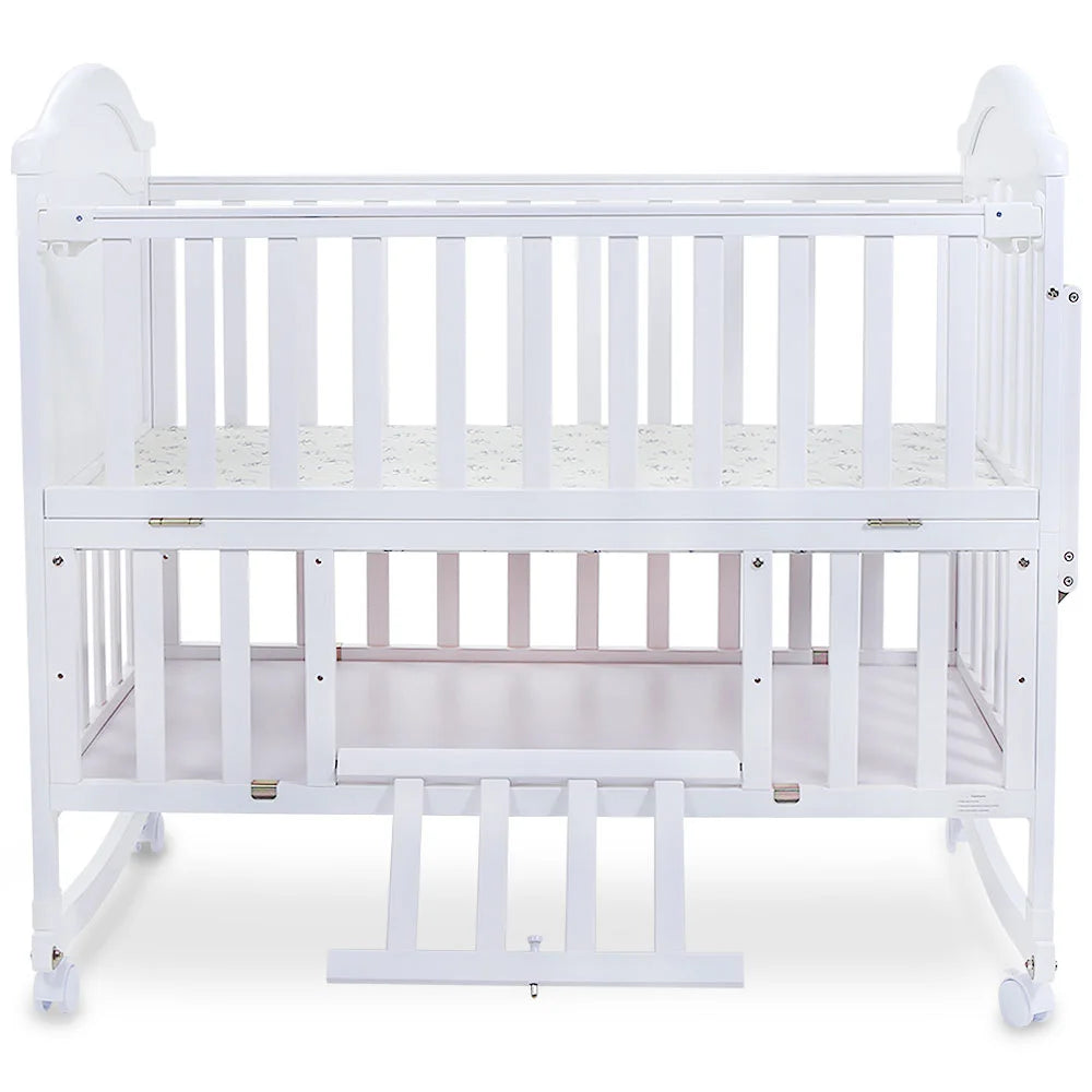 Tinnies Wooden Cot-White T901 E-C