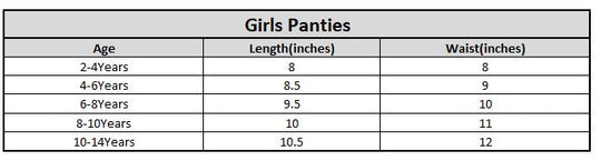 Girls Panties 3PCs | Mix