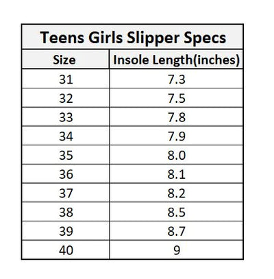 Teens Girls Sequin Slipper SL 203-14 - Multi
