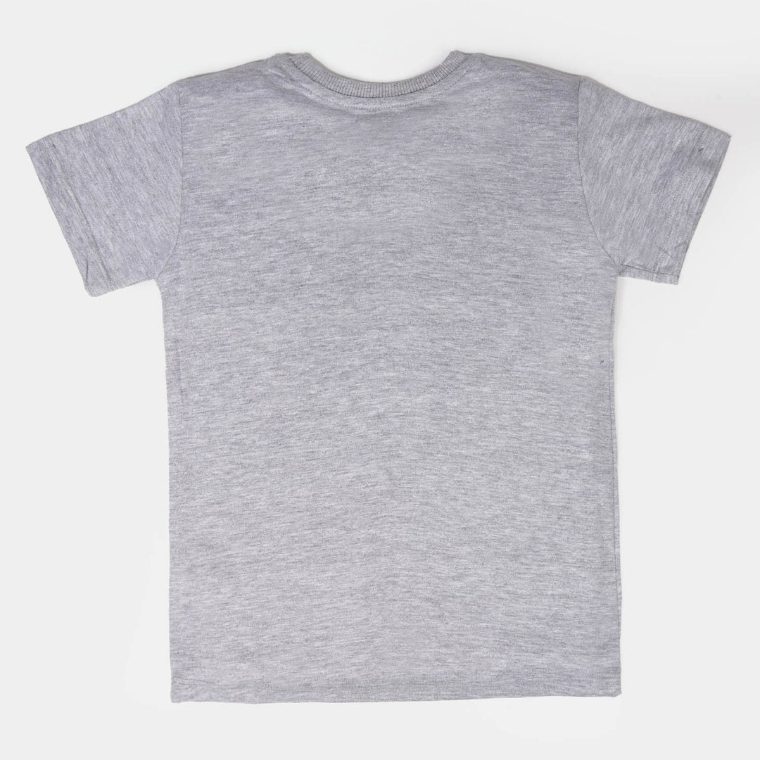 Boys Knitted Night Wear Character - Grey