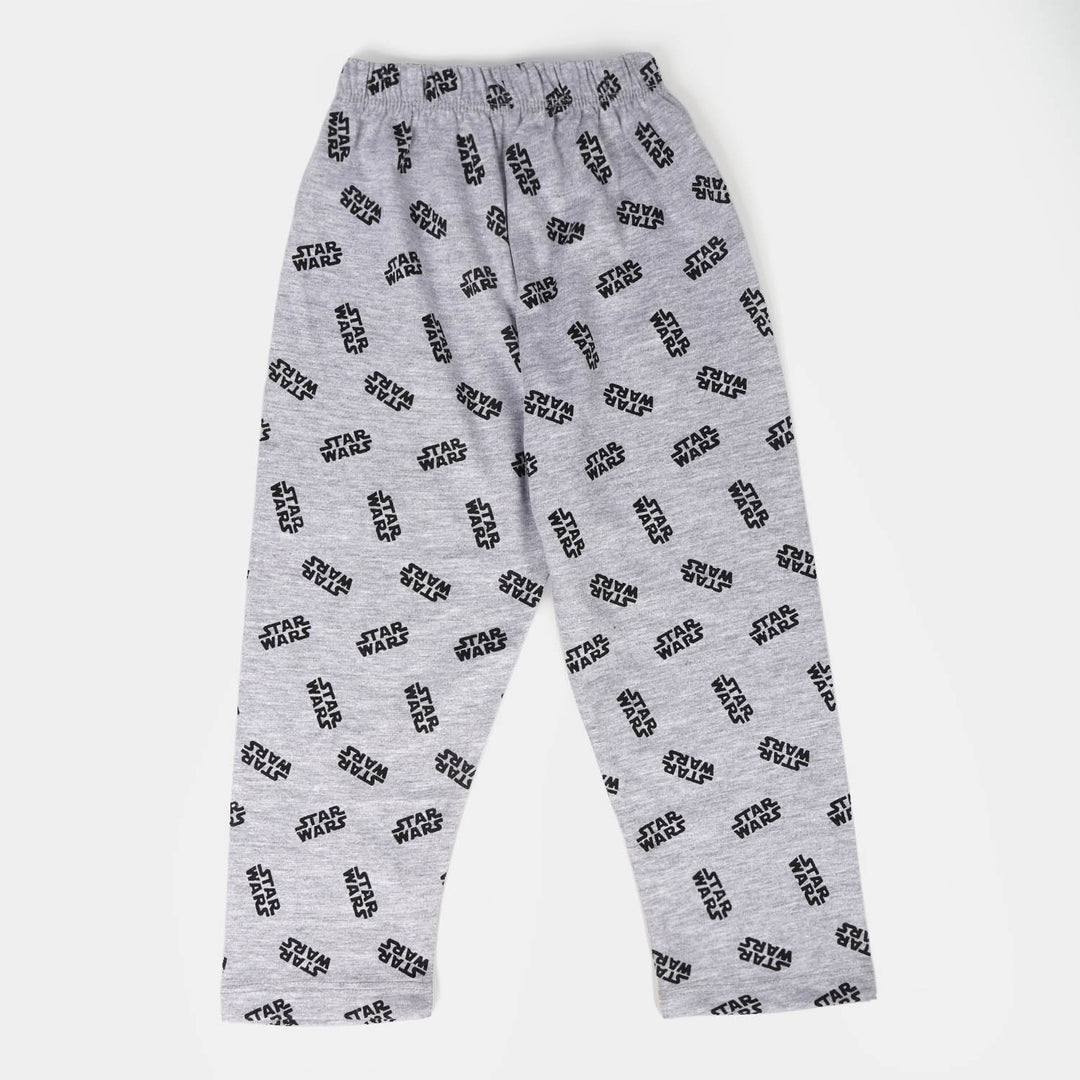 Boys Knitted Night Wear Character - Grey