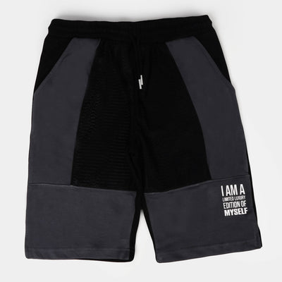 Boys Teens Knitted Short Luxury Edition - BLACK