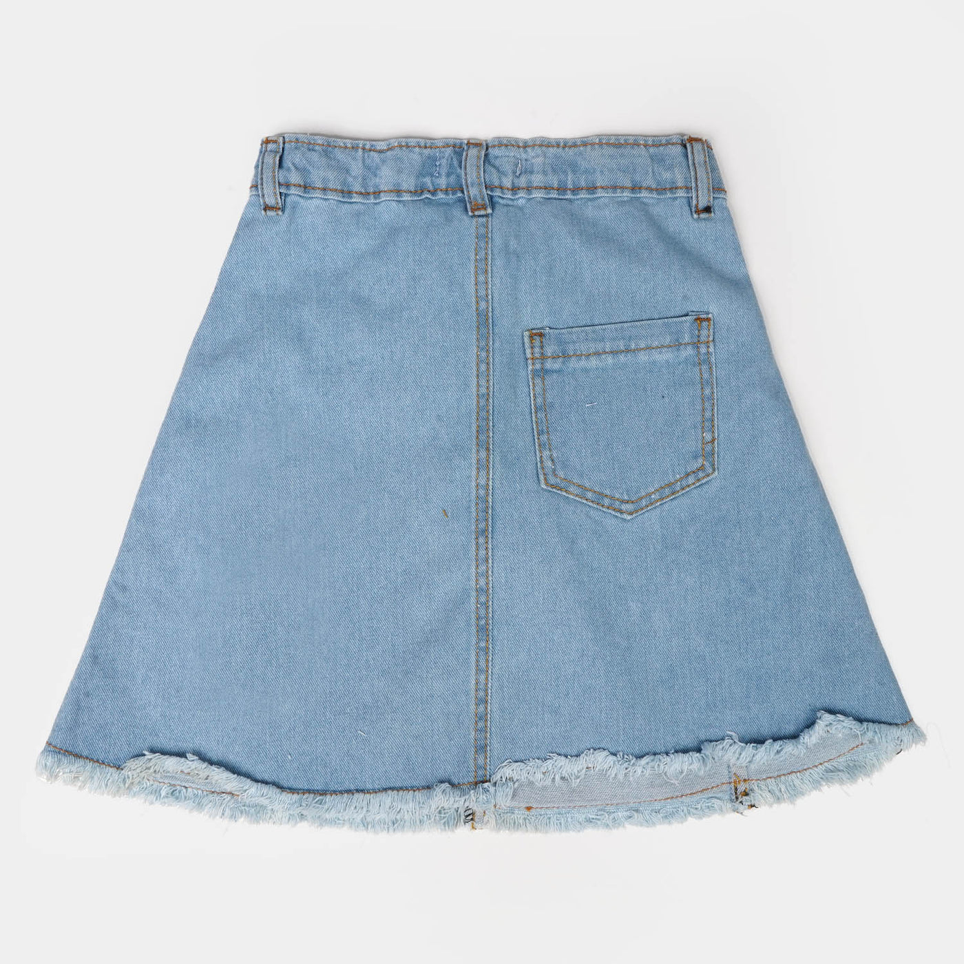 Girls Denim Skirt Summer Treats - LIGHT BLUE