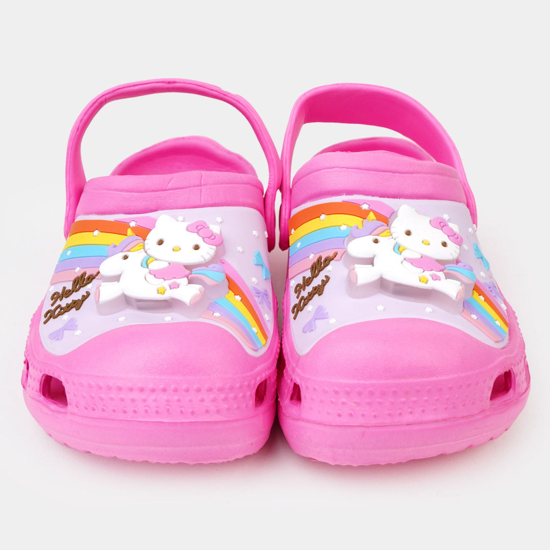 Character Girls lightning  Non-Slip Slipper -Pink