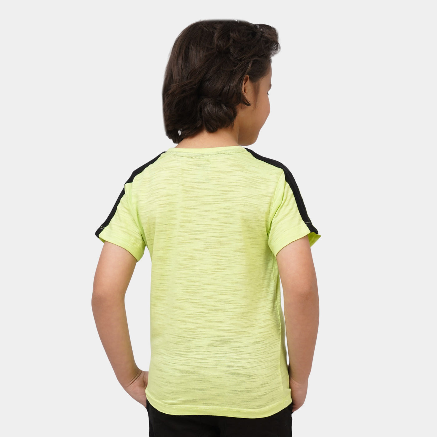 Boys Cotton T-Shirt Explorer - Sharp Green