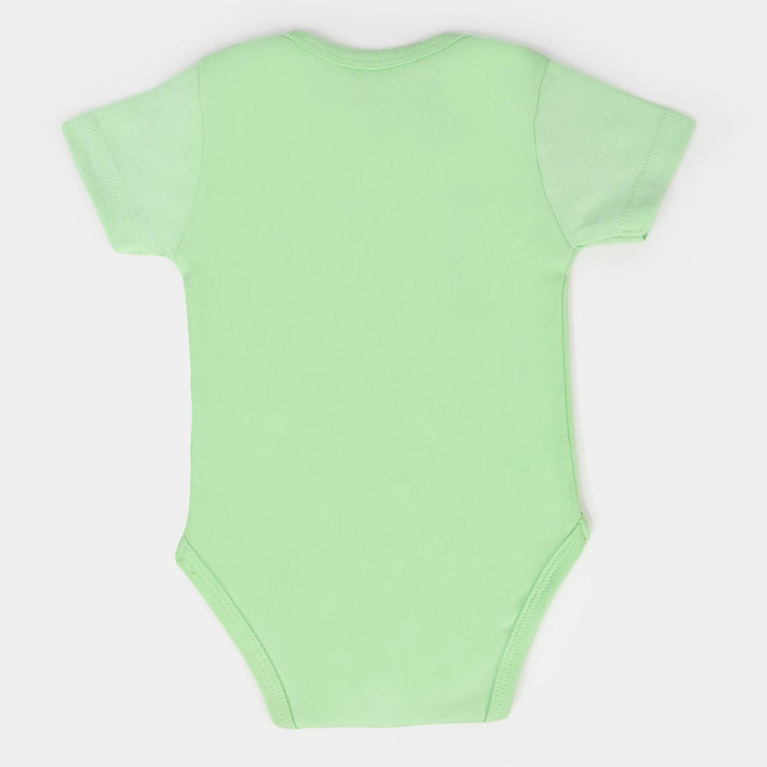 Infant Boys Cotton Set 2 Pcs Character - Sea Green/Peach