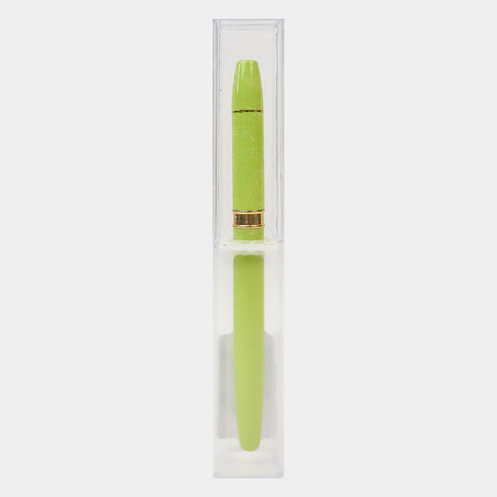 Fancy Fountain Ink Pen With Plastic Case