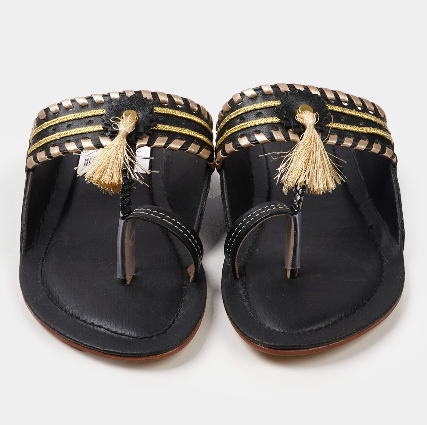 Teens Girls Slipper SL-1 - Black/Gold