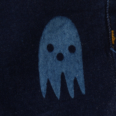 Infant Boys Pant Denim Monster - DARK BLUE