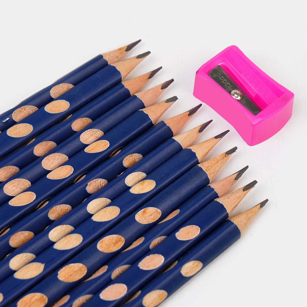 HB Pencils With Eraser Head | 12PCs