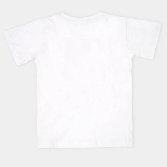 Boys T-Shirt H/S  - White