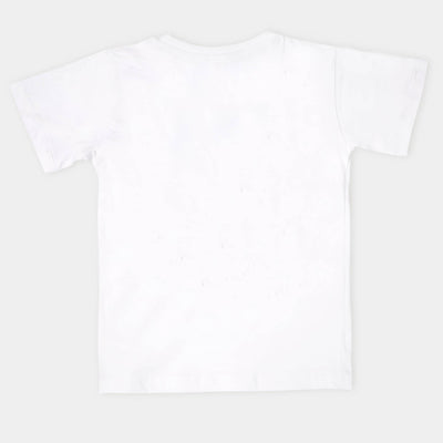 Boys T-Shirt H/S  - White