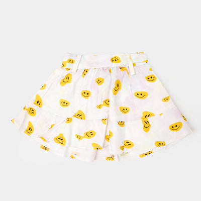 Infant Girls Casual Skirt Smiley - Multi