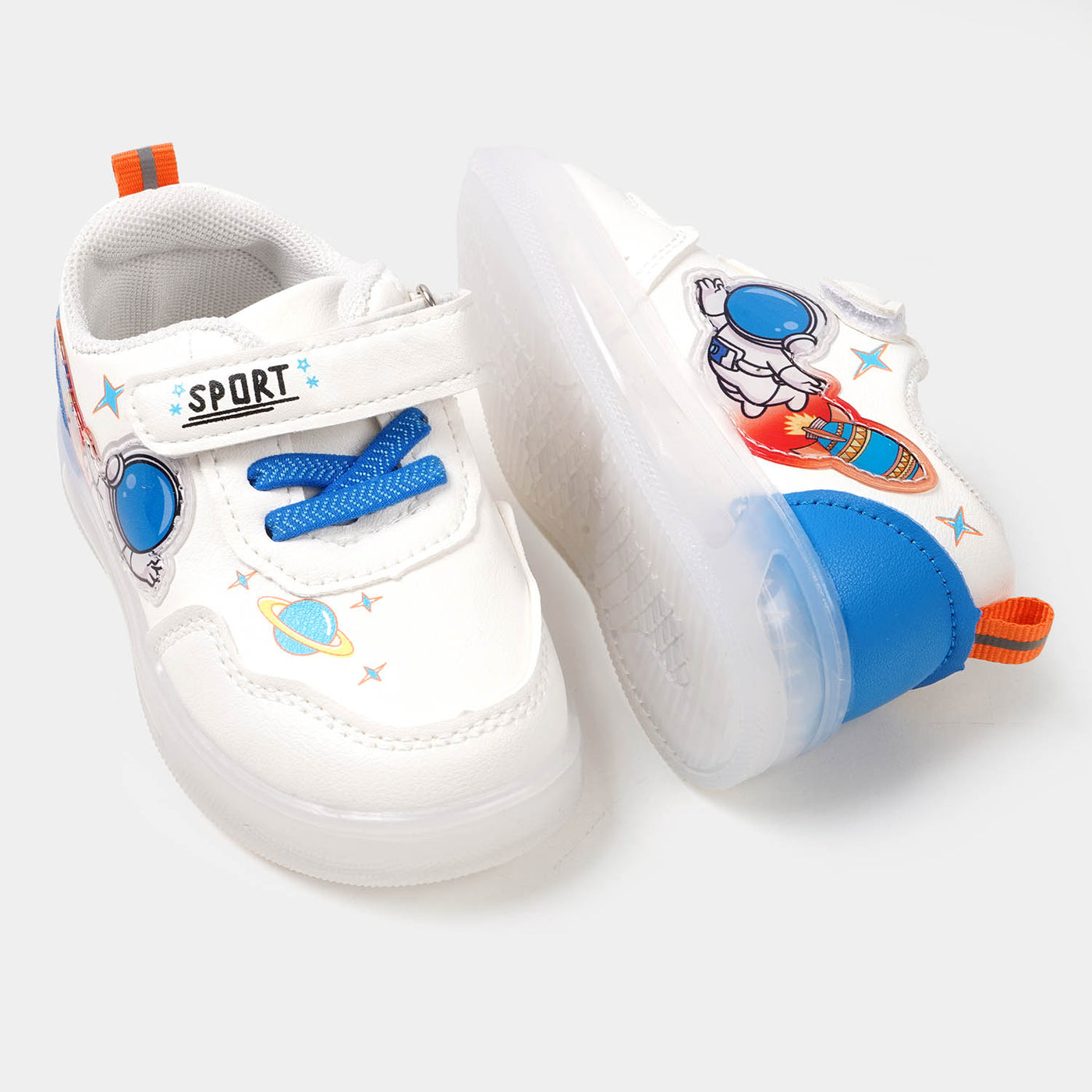 Boys Sneakers With Light Effect | Blue