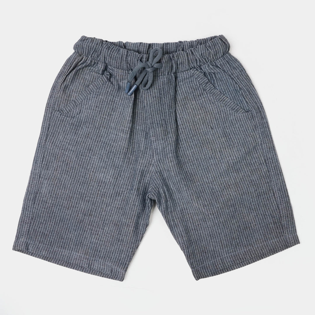 Boys Cotton Suit - GREY