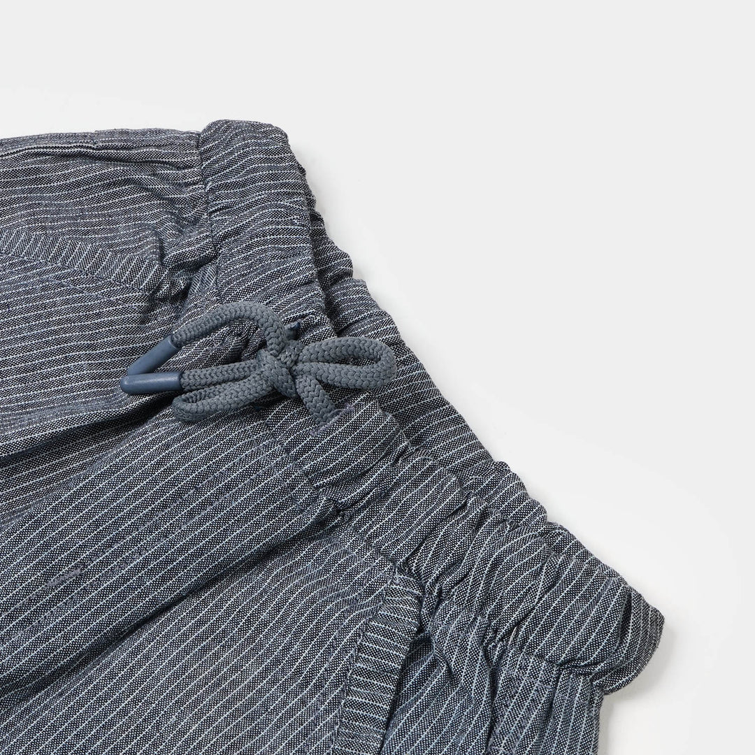 Boys Cotton Suit - GREY