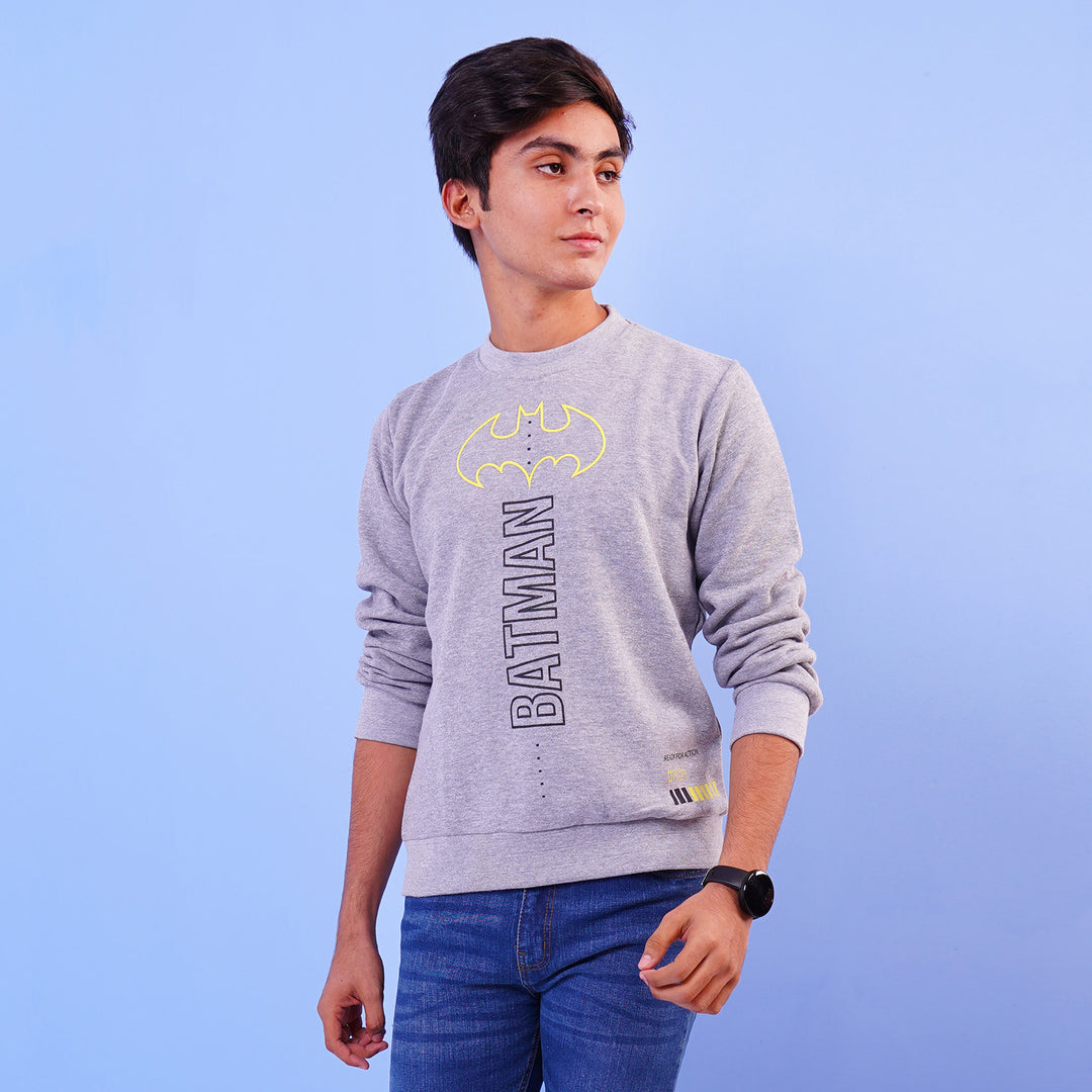 Teens Boys Character Sweater - Grey