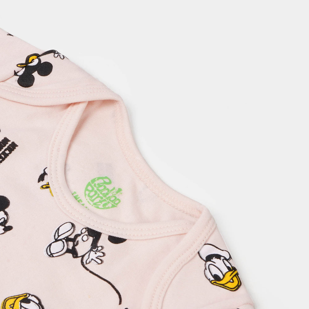 Infant Boys Cotton 2Pcs Set - Pearl