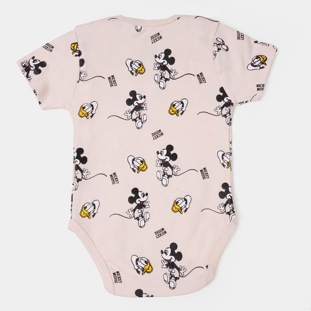 Infant Boys Cotton 2Pcs Set - Pearl