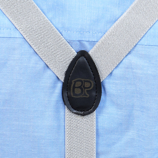 Boys Elastic Gallace - Grey