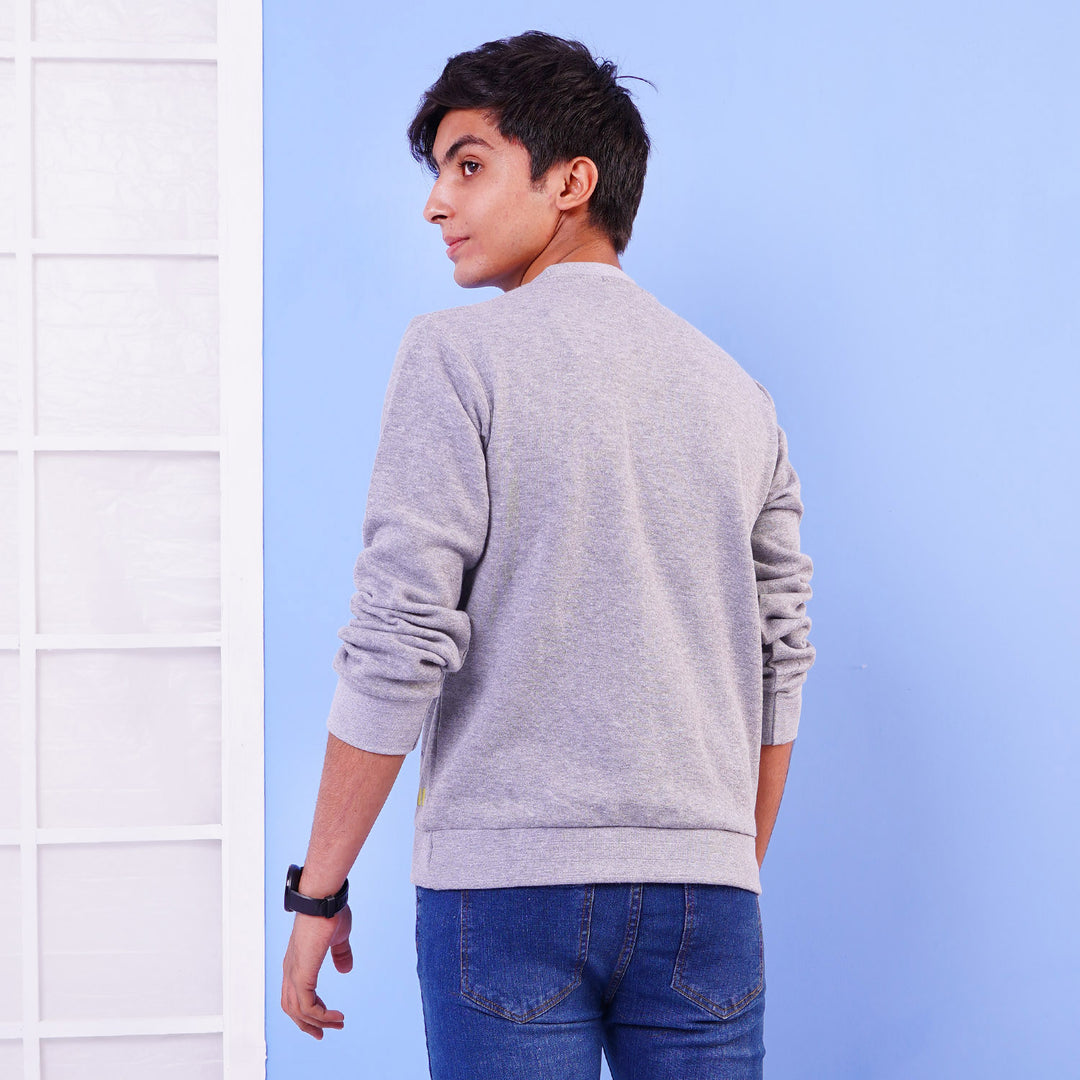 Teens Boys Character Sweater - Grey