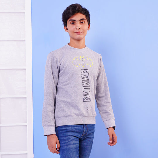 Teens Boys Character Sweater - Grey