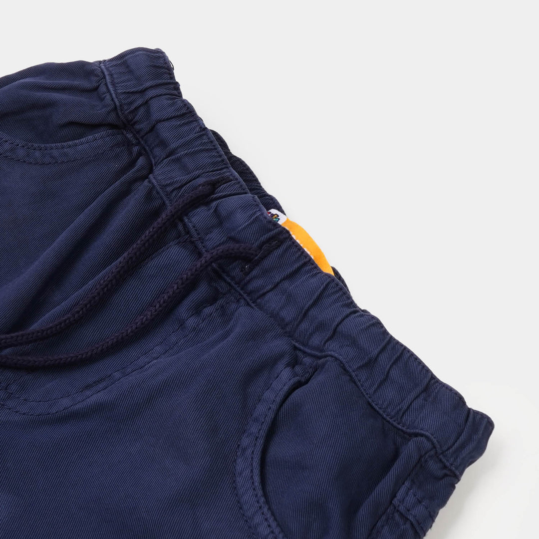 Boys Cotton Short Riders - NAVY