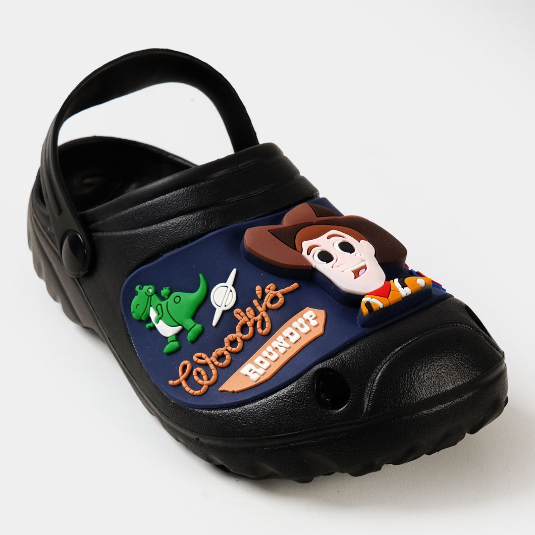 CHARACTER LIGHTING SLIPPER FOR BOYS - BLACK