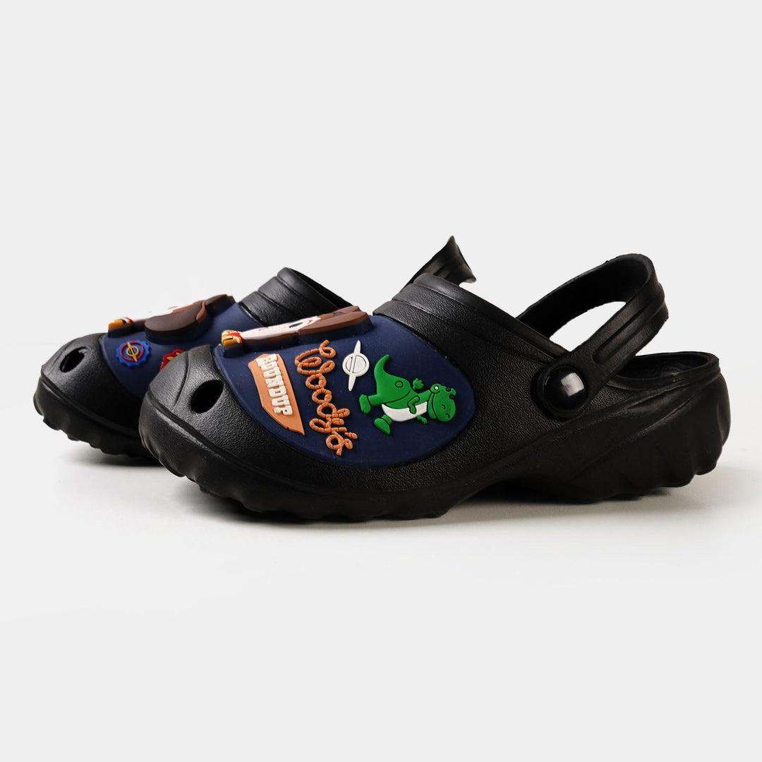 CHARACTER LIGHTING SLIPPER FOR BOYS - BLACK