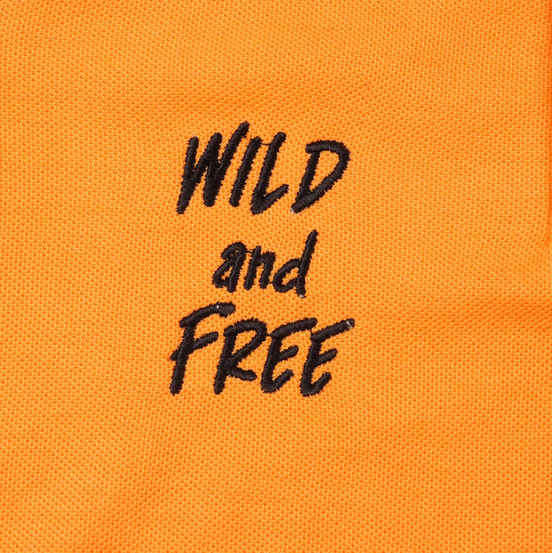 Boys Cotton Polo Shirt Jeep - Orange