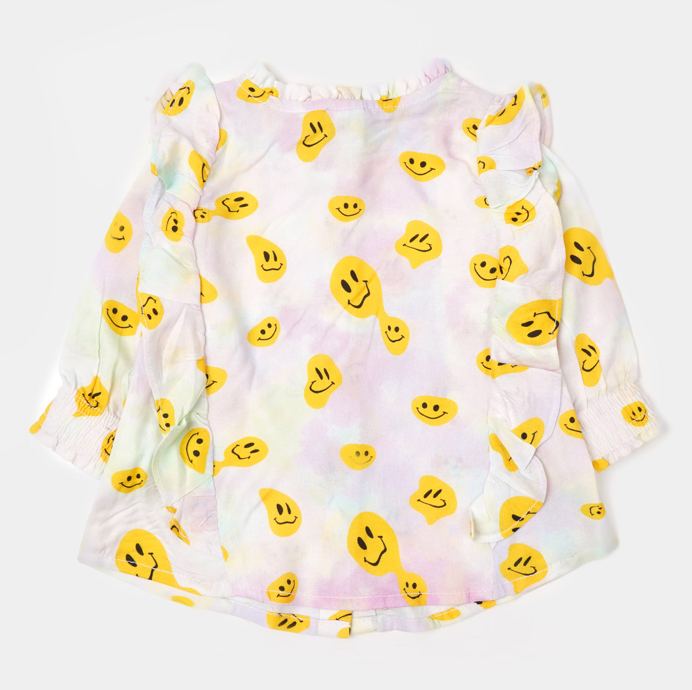Infant Girls Casual Top Smiley - Multi
