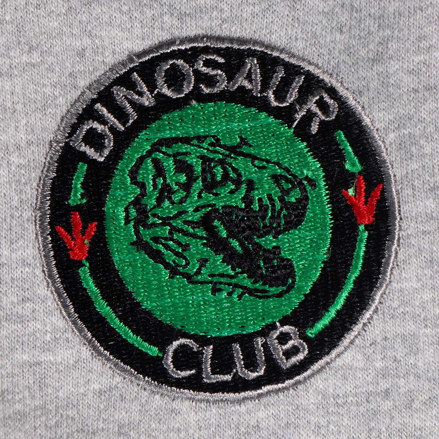 Boys Terry Pyjama Dino Club - Grey