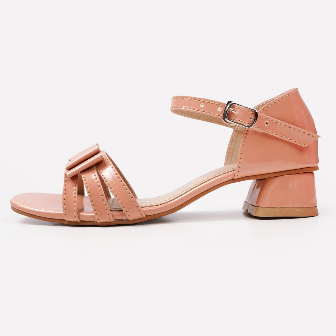Girls Sandal Heels SD-13 - Peach