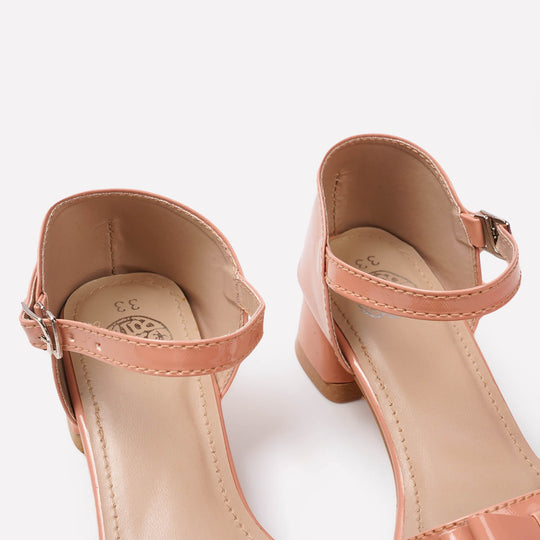 Girls Sandal Heels SD-13 - Peach