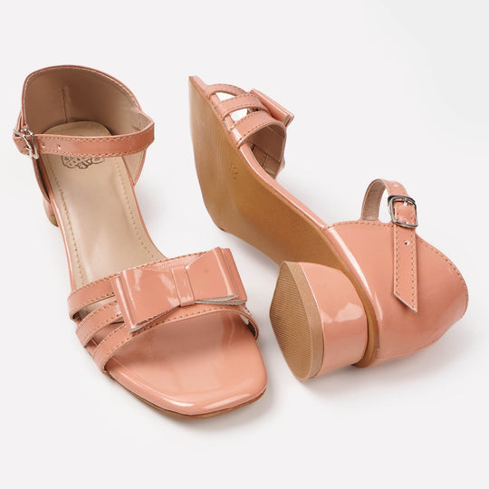 Girls Sandal Heels SD-13 - Peach