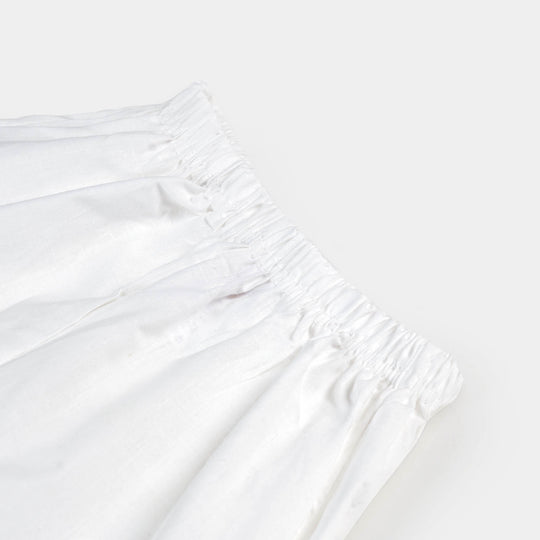 Infant Girls Eastern Pant White