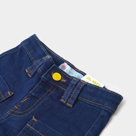 Infant Boys Pant Denim Character - DARK BLUE