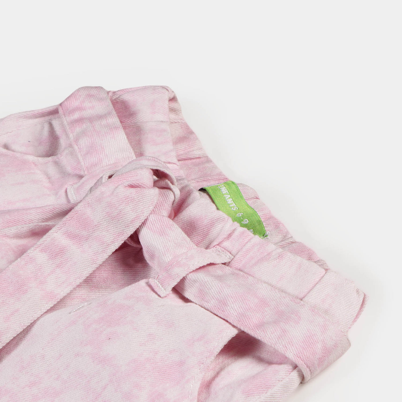 Infant Girls Cotton Pant Pink Dye - Tie & Dye