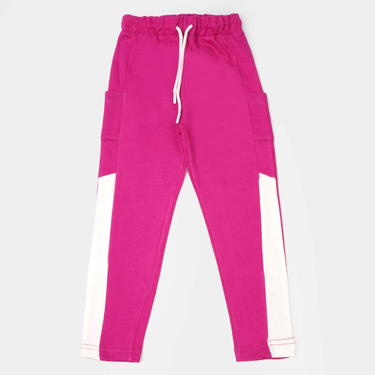 Girls Cotton Terry Pyjama Paradise Cut - Paradise