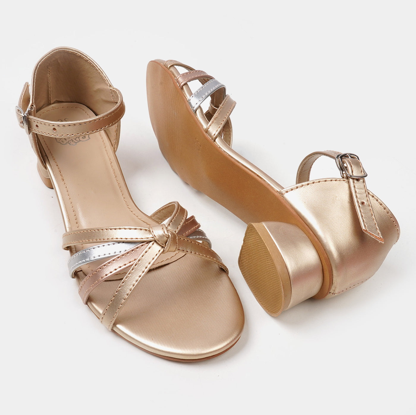 Girls Sandal Heels SD 456-17 - Gold