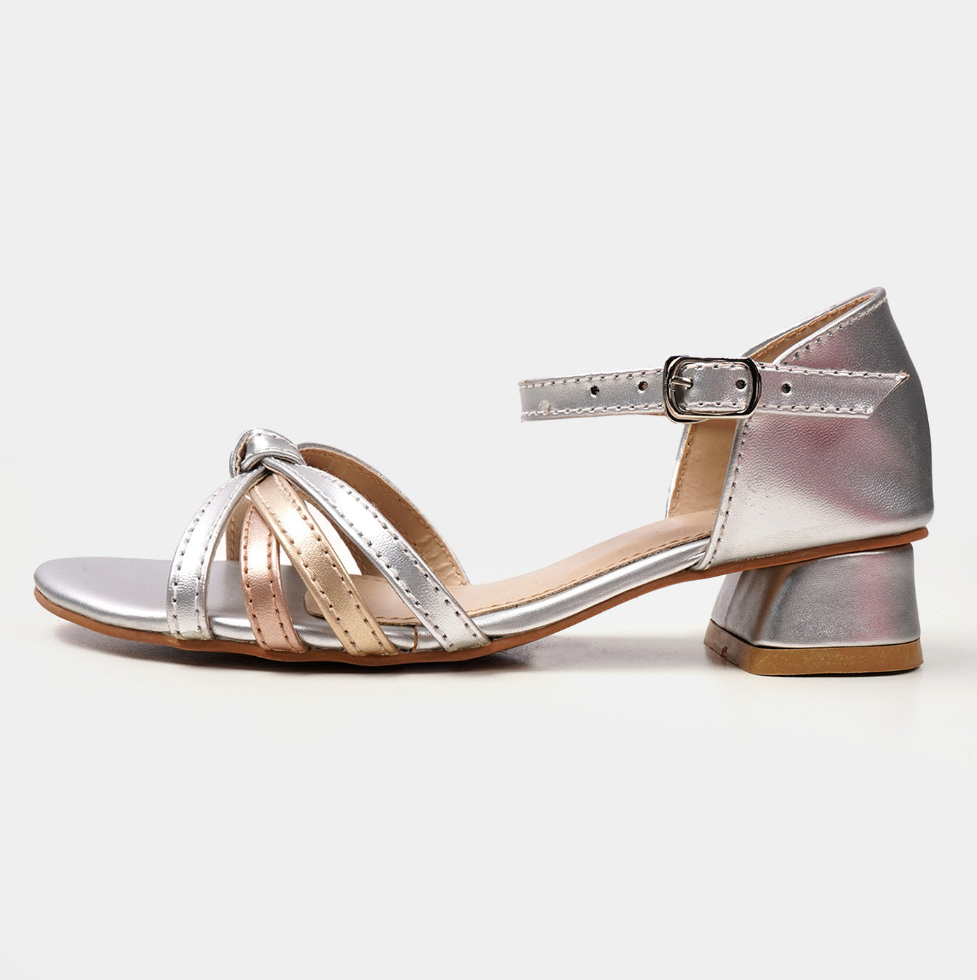 Girls Sandal Heels SD 456-17 - SILVER