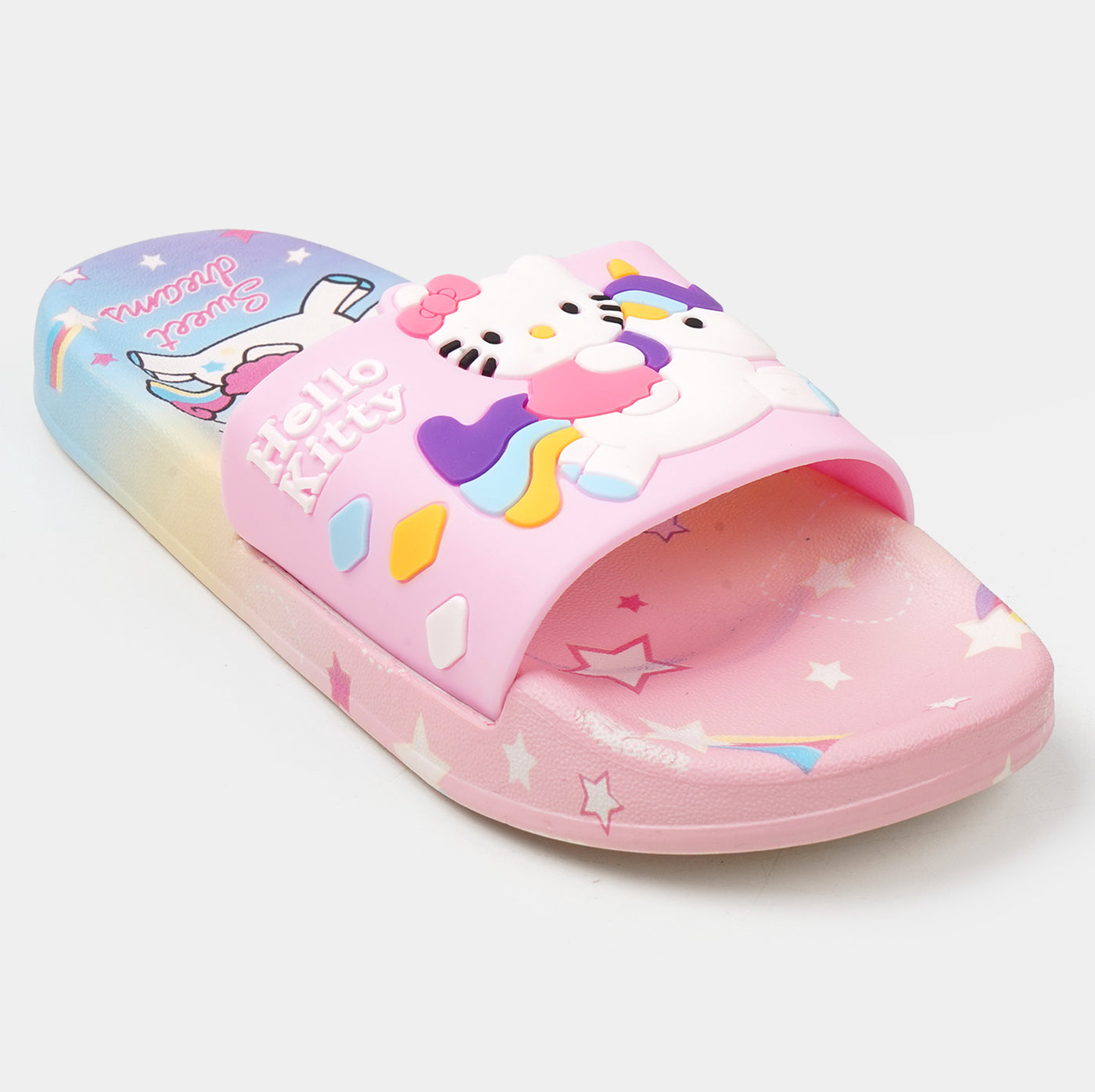 Girls Character Slipper - Light Pink